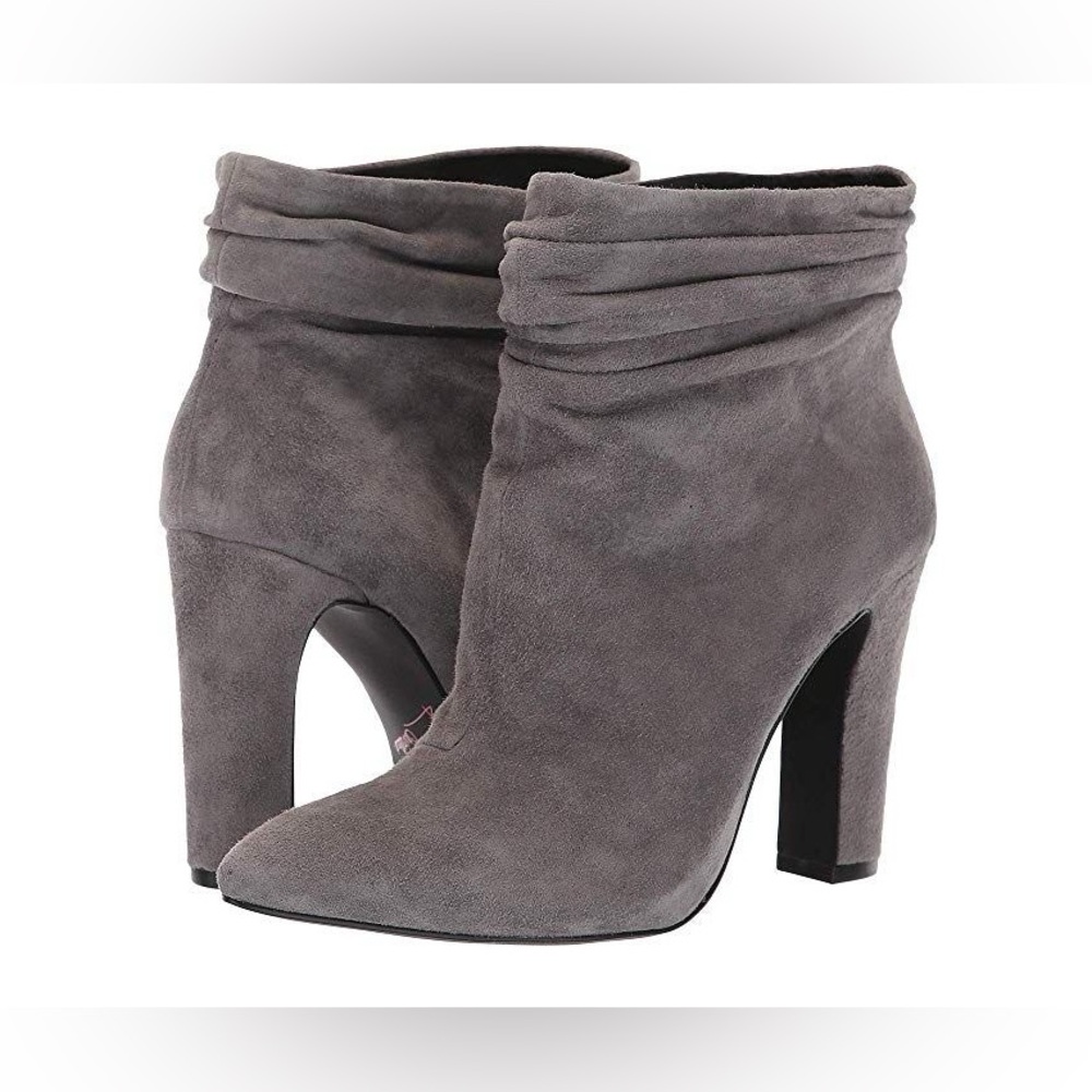 🆕NWT🆕 🩶Chinese Laundry x Kristen Cavallari “Kane (suede) Bootie”🩶{Sz: 7} w/box